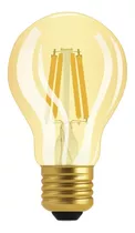 Lámpara Led Vintage Classic A60 7w Ambar Dimerizable Osram