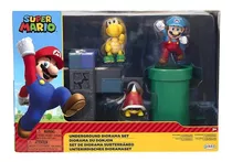 Figuras Super Mario - Diorama Subterráneo Playset