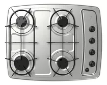 Cooktop Fogão 4 Bocas Queimadores Venax Inox Gás Glp Bivolt