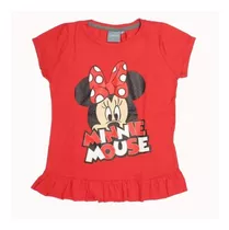 Remera Minnie Disney Lazo Nena Disney Original Algodon 