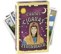 Cartas Gitanas Ciganas De Tarot 9,5 X 6cm