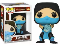 Boneco Funko Pop Mortal Kombat Sub-zero 536