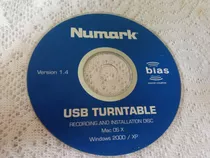 Cd Original De Plato Numark Tt Usb