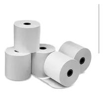 50 Rollos De Papel Térmico 57mmx50mtrs