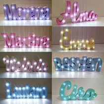 Nombres Luminosos Letras Luz Led Candybar 