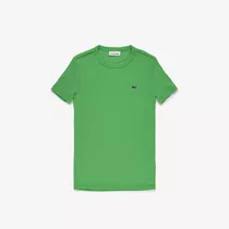 Remera Lacoste Estilo Casual Manga Corta Para Mujer