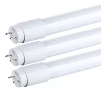 Pack 30 Tubo Led 18w Cubierta De Vidrio Luz Fría 120 Cms