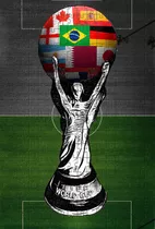 Quebra-cabeça Exclusivo Copa Do Mundo Taça Mundial 120 Peças