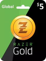Tarjeta Razer Gold Gift Card Global $5 [ Codigo Digital] 