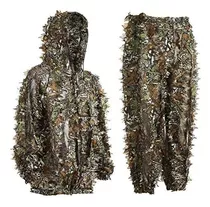 Traje Ghillie Táctico De Camuflaje Para Francotirador