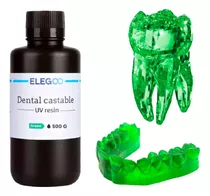 Elegoo Resina 3d Dental Castable 500g Impresion Alta Calidad