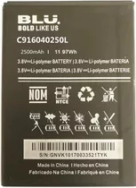  Bateria Blu C916040250l C6