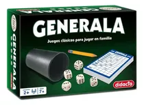 Generala Didacta Juego De Mesa Dados Niños 