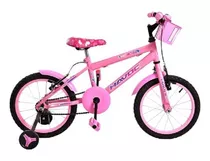 Bicicleta Infantil Havoc Aro 16 P Crianças C Rodinhas Rosa