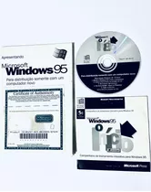 Manual Windows 95 Microsoft + Cdrom Raro  Colecionador