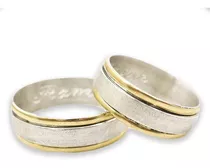 Alianzas Oro Y Plata Para Casamiento - Anillos De Compromiso