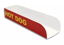 Cajas Contenedor Hot Dog Personalizadas Con Su Marca Comida