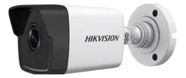 Cámara De Seguridad Hikvision Ds-2cd1023g0-i Con Resolución De 2mp Visión Nocturna Incluida Blanco