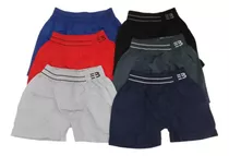 Pack X6 Boxer Calzoncillo Niño Algodón Sin Costura 