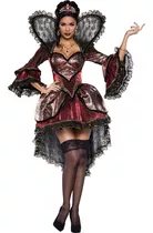 Disfraz Para Mujer Reina De Corazones Victoriana Halloween 