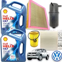 Kit Service 4 Filtros Amarok 2.0 + Aceite Shell 2010 A 2015