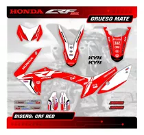 Kit Calcos Gráfica Honda Crf 250 L 2012/19 - Grueso Mate