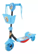 Patinete Infantil 3 Rodas Led Musical Menina Menino