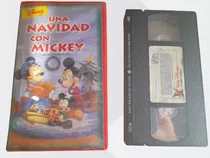 Vhs Una Navidad Con Mickey