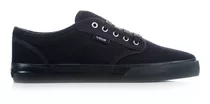 Zapatillas Vicus Folk Lona Negro Suela Negra