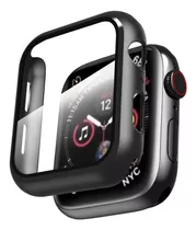 Funda Con Vidrio Protector Compatible Con Apple Watch 2 En 1