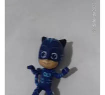 Miniatura Boneco Menino Gato Pj Masks Frog Box 8cm