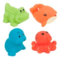 Bichinhos Coloridos Com Esguicho Para Banho 11781 - Buba