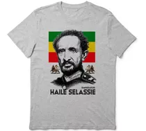 Regee Remera Haile Selassie Emperador En Gris O Blanca