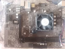 2 Mother Asrock Am1b-m + 1 Micro Sempron 2600. Para Reparar.