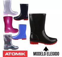 Botas De Lluvia Atomik Mundo Moda Tron