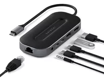 Adaptador Satechi Multiportas Usb4 Ethernet 2.5g P/ Macbook