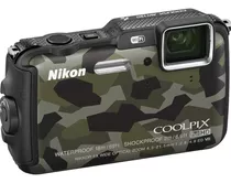 Nikon Aw120 Sumergible Camuflada Hd Wi-fi 