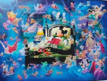 Puzzle 500 Pç Importado Mickey Sonho Disney Desenho Animado 