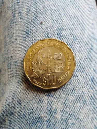 Moneda De Pesos A Os De La Fundaci N De Veracruz En Venta En