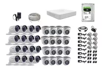 Kit De Vigilancia Hikvision 32 Cámaras Hd 1080p Analógico