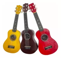 Ukelele Acustico Soprano+forro +metodo Aprendizaje