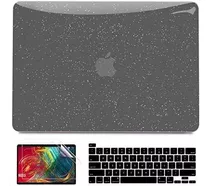 Funda Anban Para Macbook Pro 13 M2 + C/teclado Glitter Black