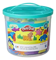 Balde Play Doh Animal Discovery Bucket 35 Pzs 10 Masas 560g