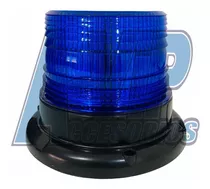 Baliza Giratoria Luz 12 Led Flash Auto Camiones 12v 24v Azul