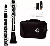 Clarinete Eagle Cl04n Niquelada Sib 17 Chaves C/estojo