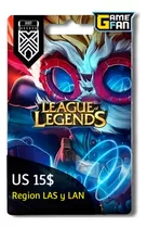 15 Usd Rp Gift Card Para League Of Legends