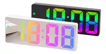 Reloj De Mesa Pantalla Lcd Despertador Y Temperatura