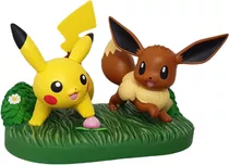 Figure Pokemon - Last Kuji Pikachu & Eevee - Pokemon Center 