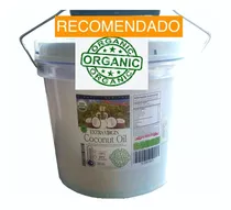 Aceite Coco Orgánico Exvirgen Prensado/frío Sin Sabor 4lts