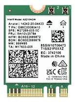 Placa Wifi 6 2.4ghz 5ghz Ax210ngw Bt 5.2 (melhor Que Ax200)